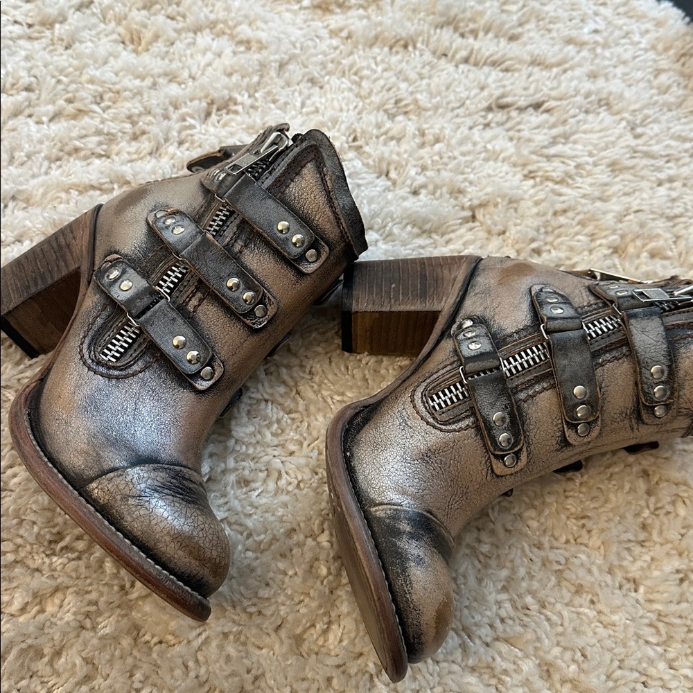 FREEBIRD Beckett 9 pewter boots - Picture 4 of 9